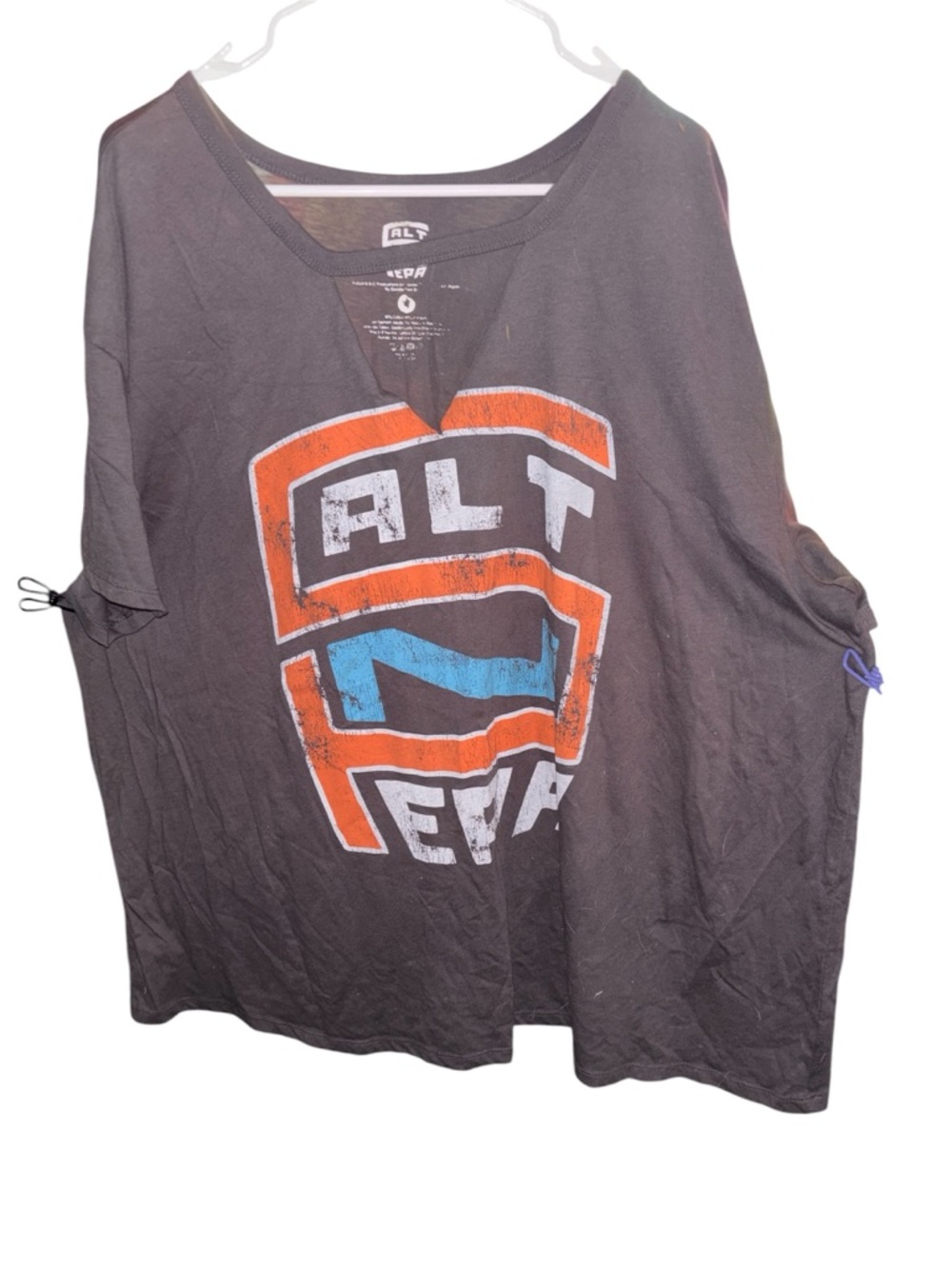 Torrid Salt n Peppa Gray T-shirt